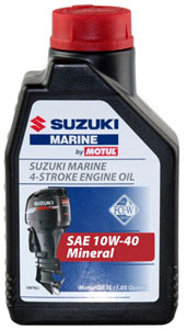 MOTUL Suzuki Outboard 4T 10w40 Mineral - 1 