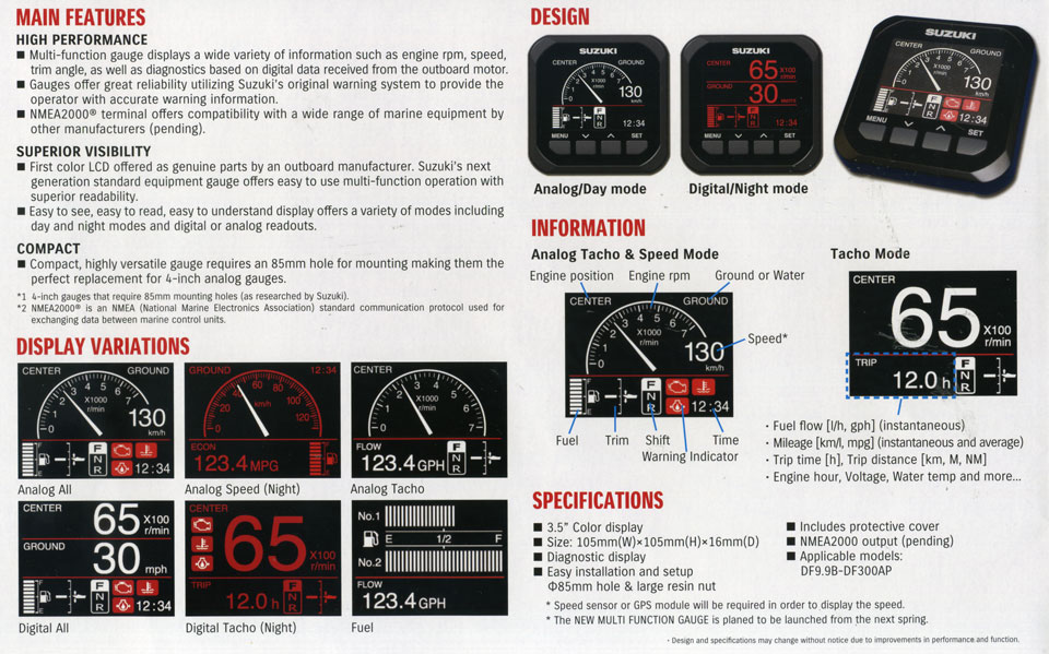  , Multi Function Gauge