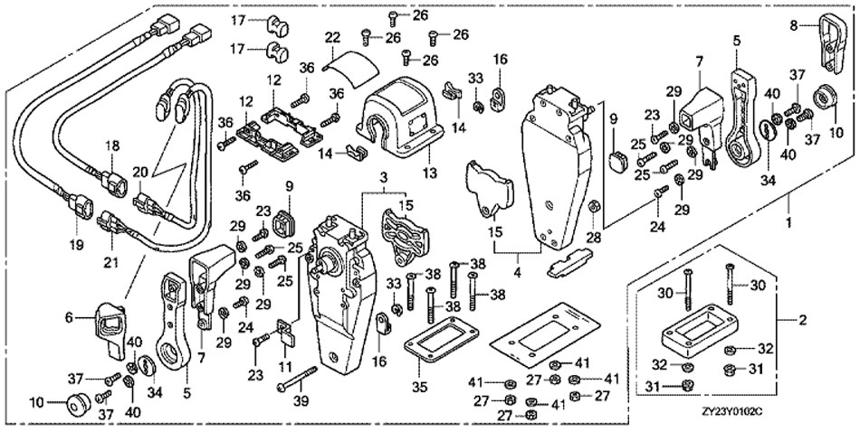      Honda BF225 A6 XU,   