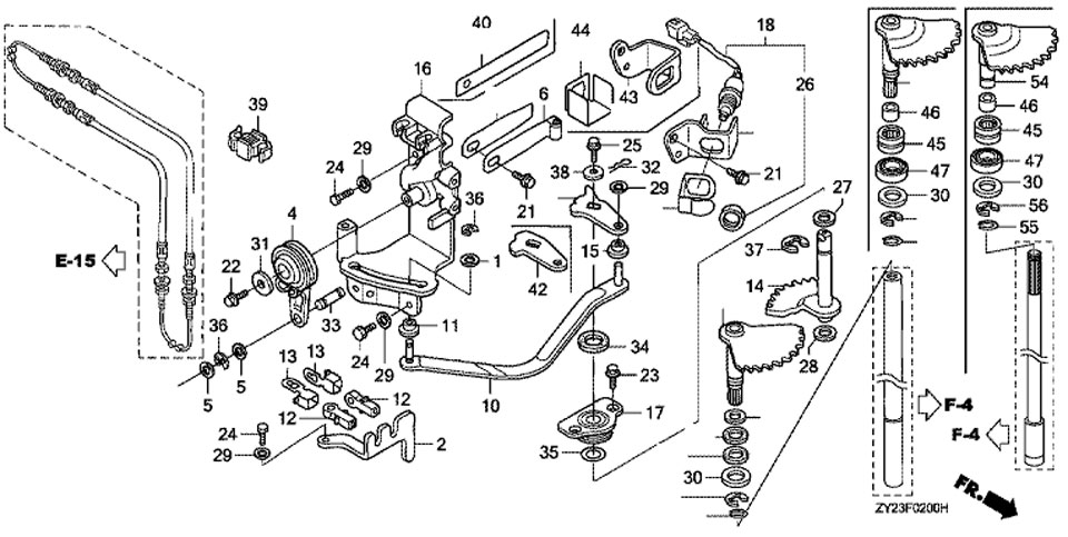    Honda BF225 A6 XU