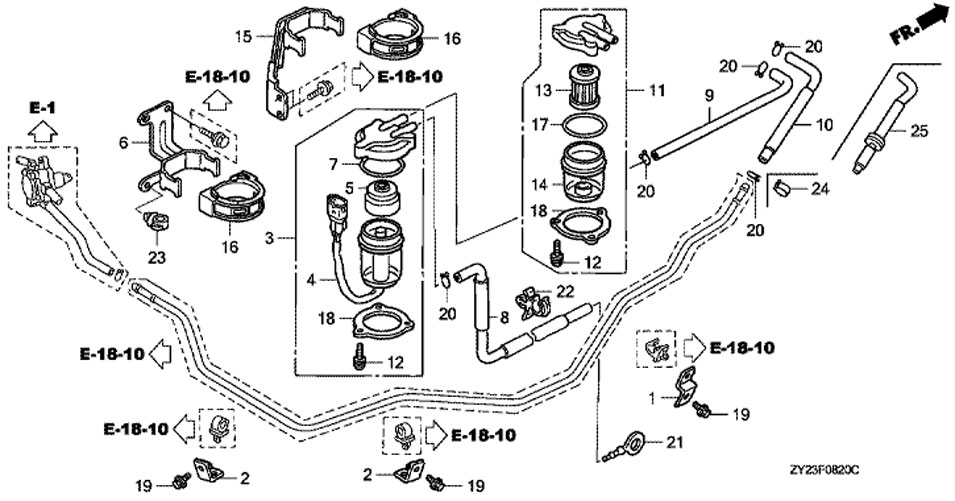     Honda BF225 A6 XU