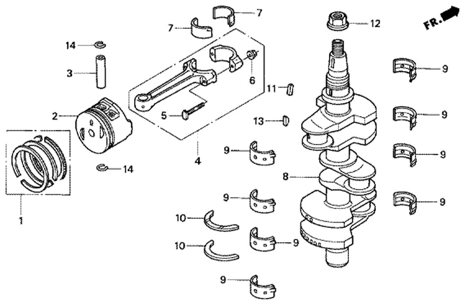 �������� � ������� ������ honda BF30A LHSJ