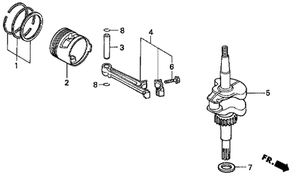   honda BF5 A4 SU  