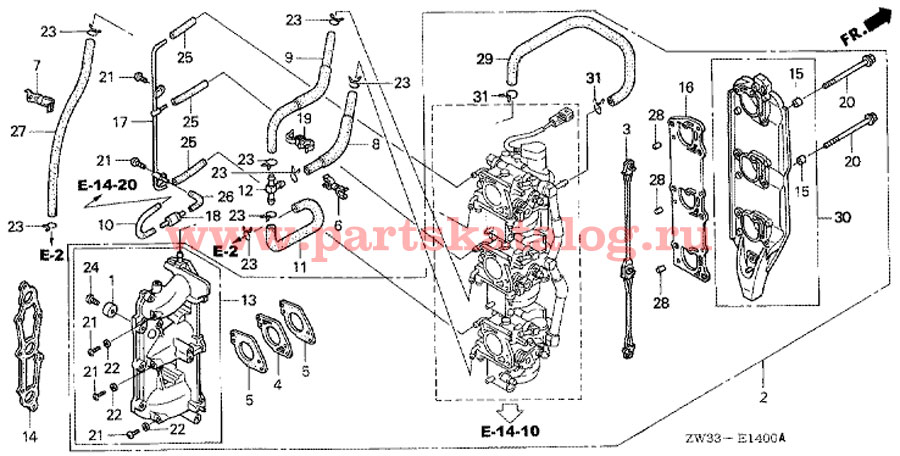     Honda bf50 a4 lrtw