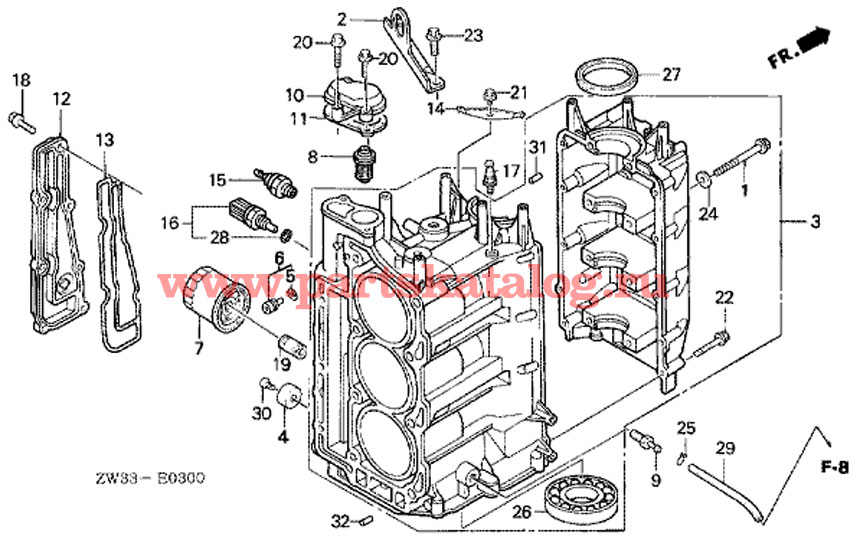      honda BF50 A4 LRTW