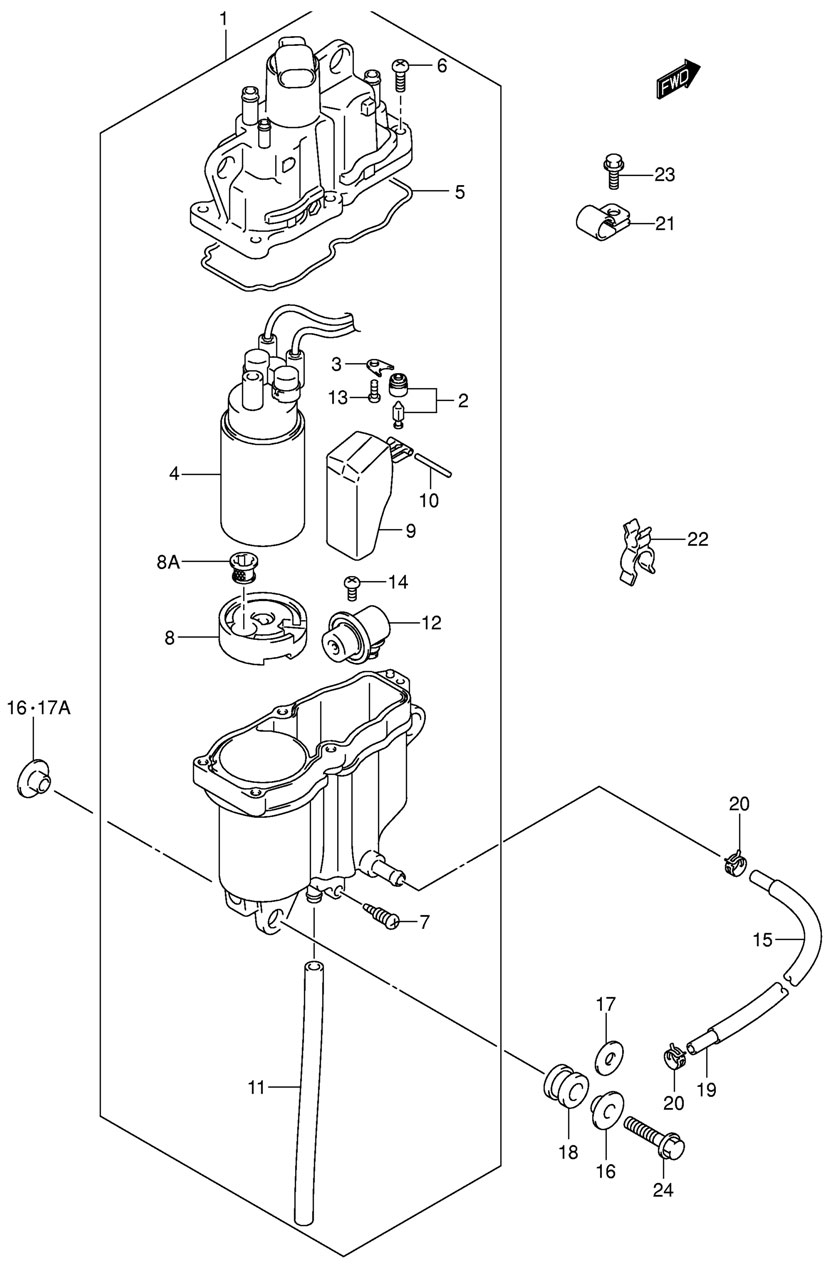    Suzuki DF115 TLK9 E1 K9 -  DF90T,DF100T,DF115T/Z