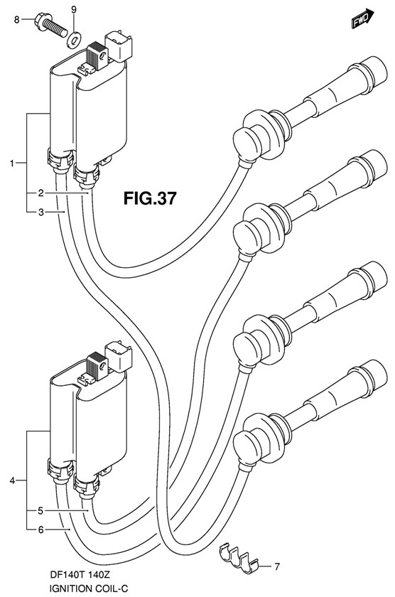 Suzuki DF 140 TL (E1) K11,  