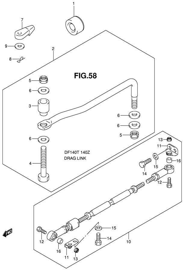  Suzuki DF140 TL K11 -  