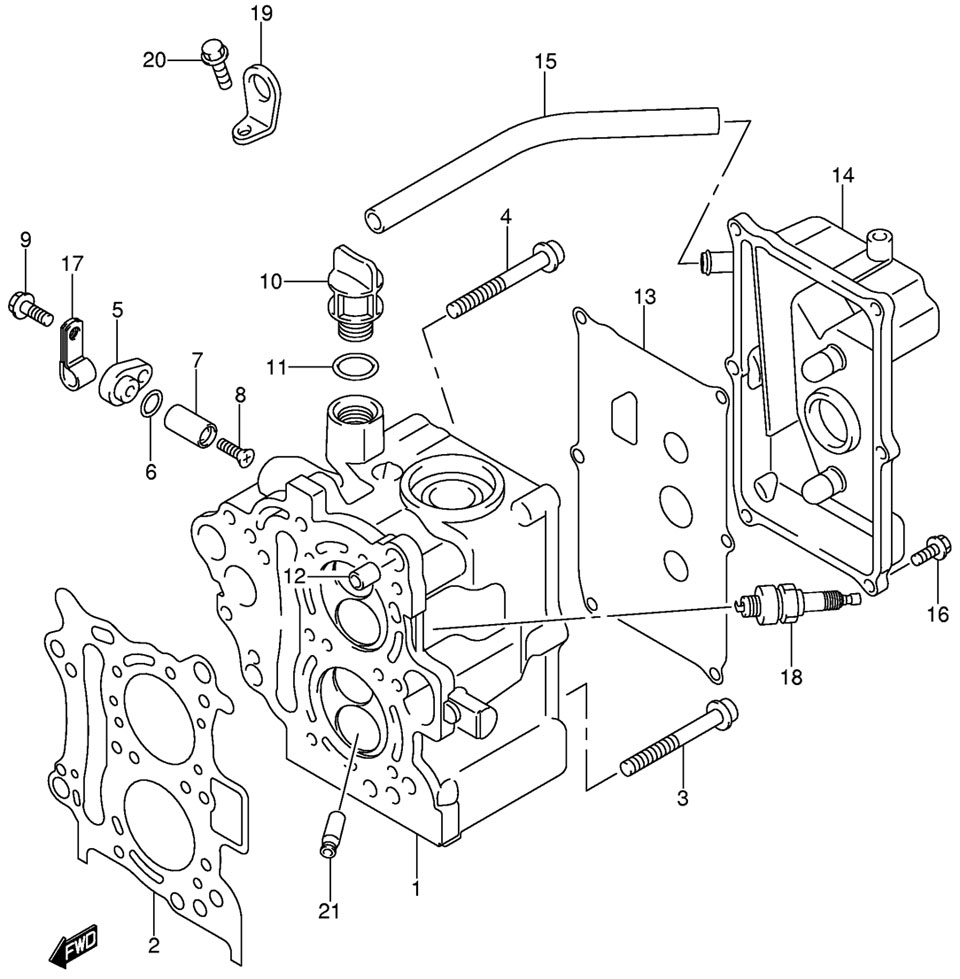 suzuki df15s k9 2005-2009  -   