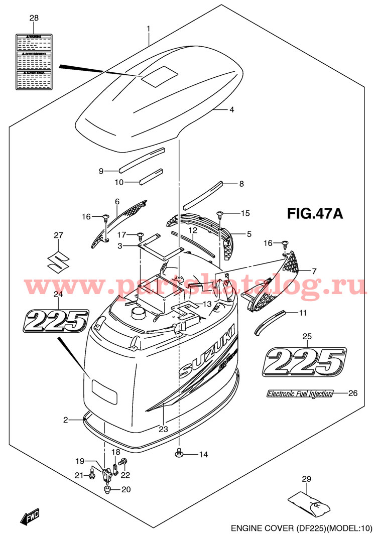   -   Suzuki DF225 TK11 2011,   2010 