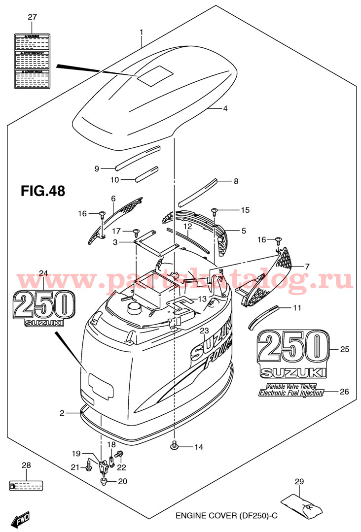  Suzuki DF 200 TK11 2011,   Suzuki DF-250  2004-2009 