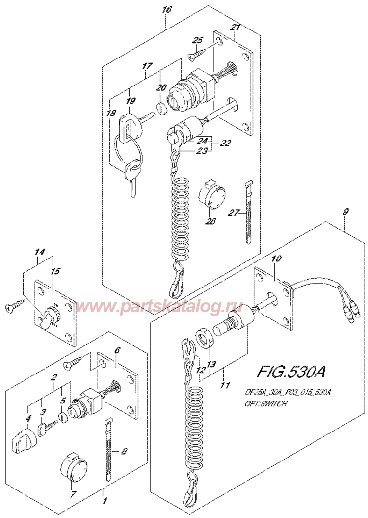  :   suzuki df25ar Switch,  2014