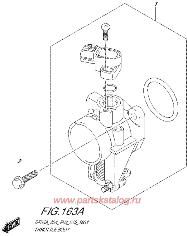 ������ ����������� �������� Suzuki df25a Throttle Body, ������� ��������� 2014