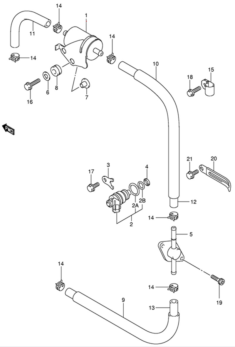  suzuki df50tl k9 injector