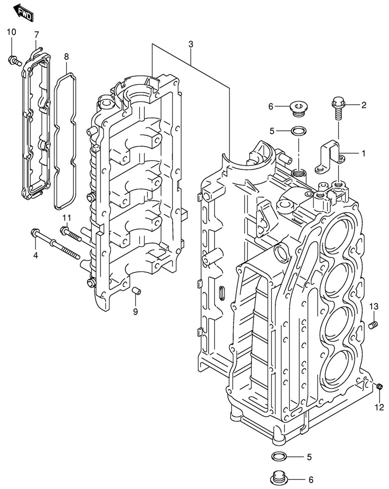   Suzuki DF90 TLK8 (E1) K8