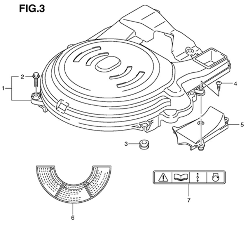   suzuki df90atl k9 Ring Gear Cover