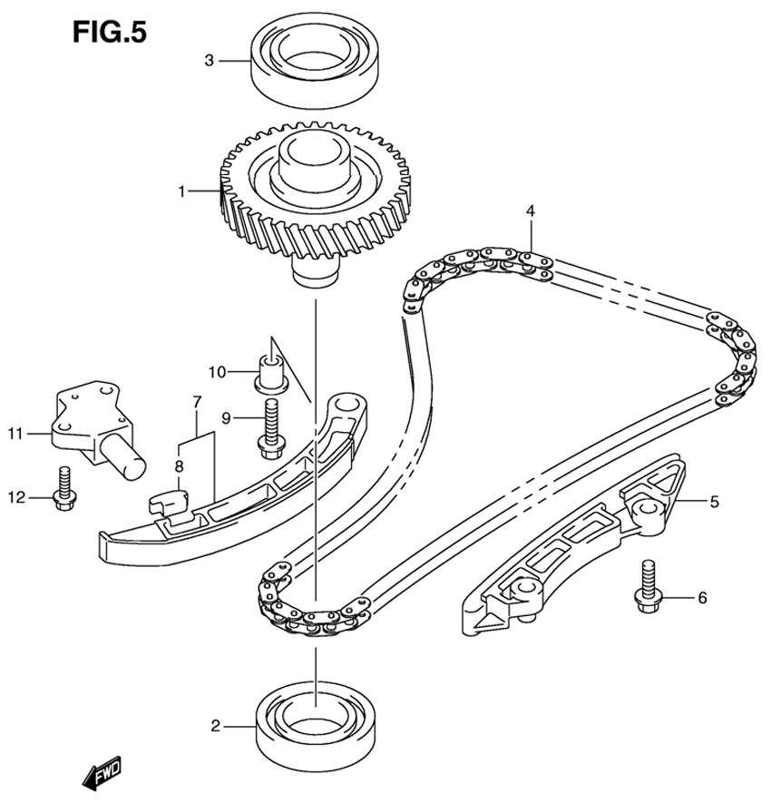   suzuki df90 atl k9 Timing Chain