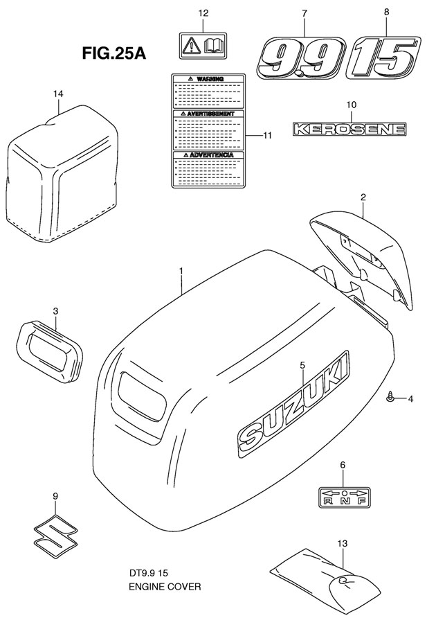   Suzuki dt 15 sk9  