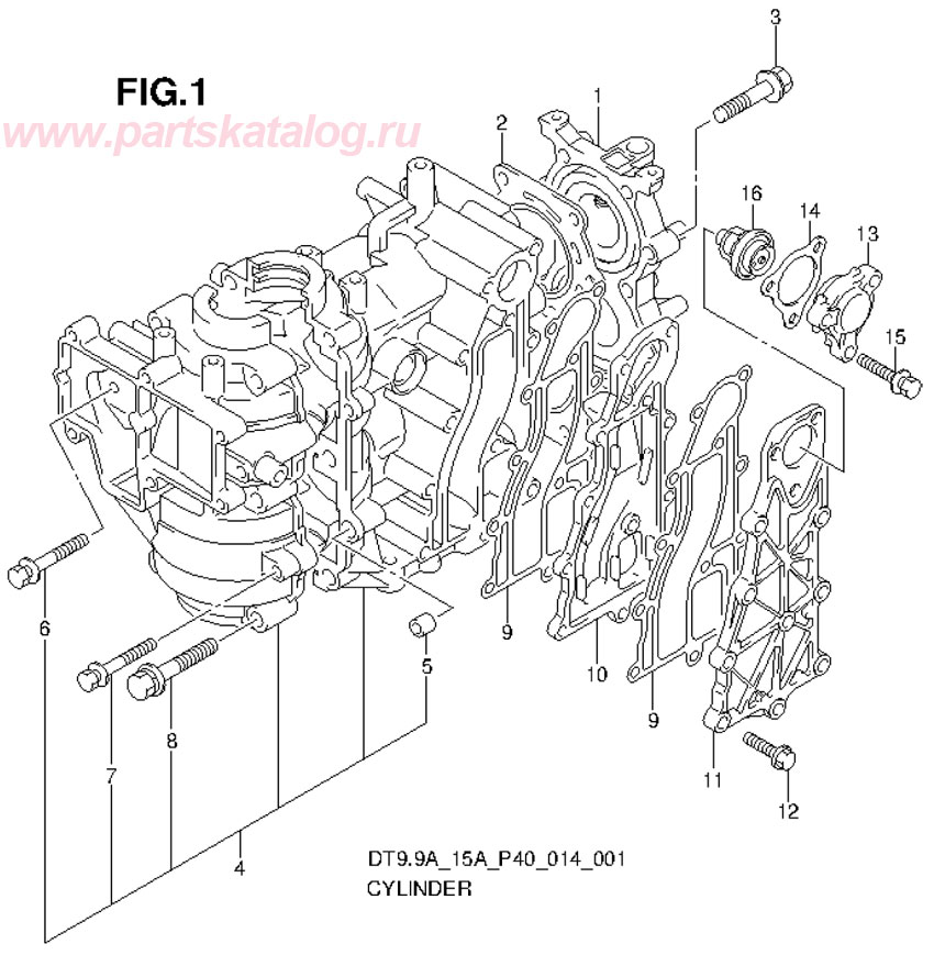 suzuki dt15a 2013 - ������� ����� ��������