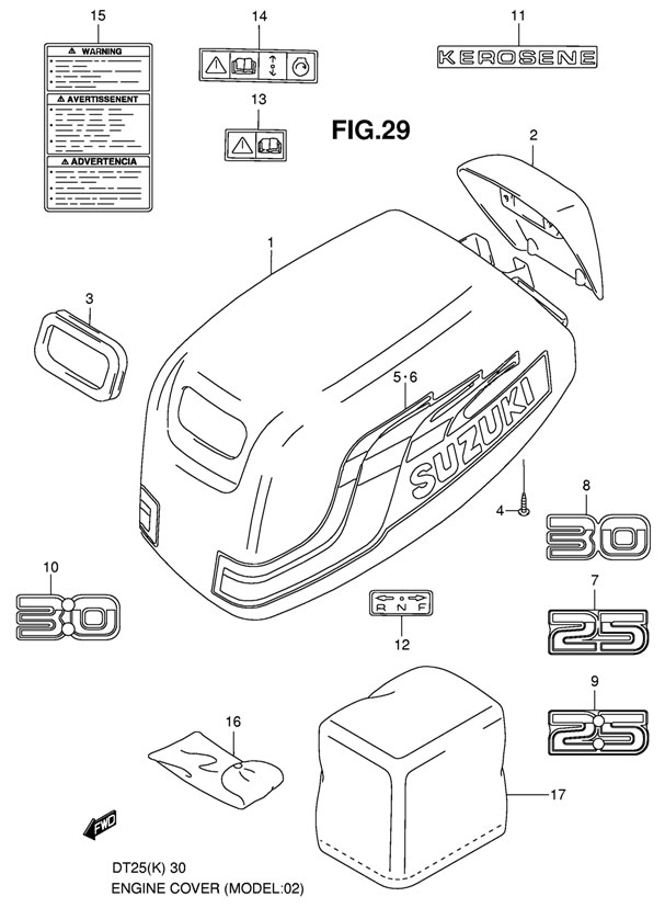   suzuki dt30 lk11 2011   2002-2010 