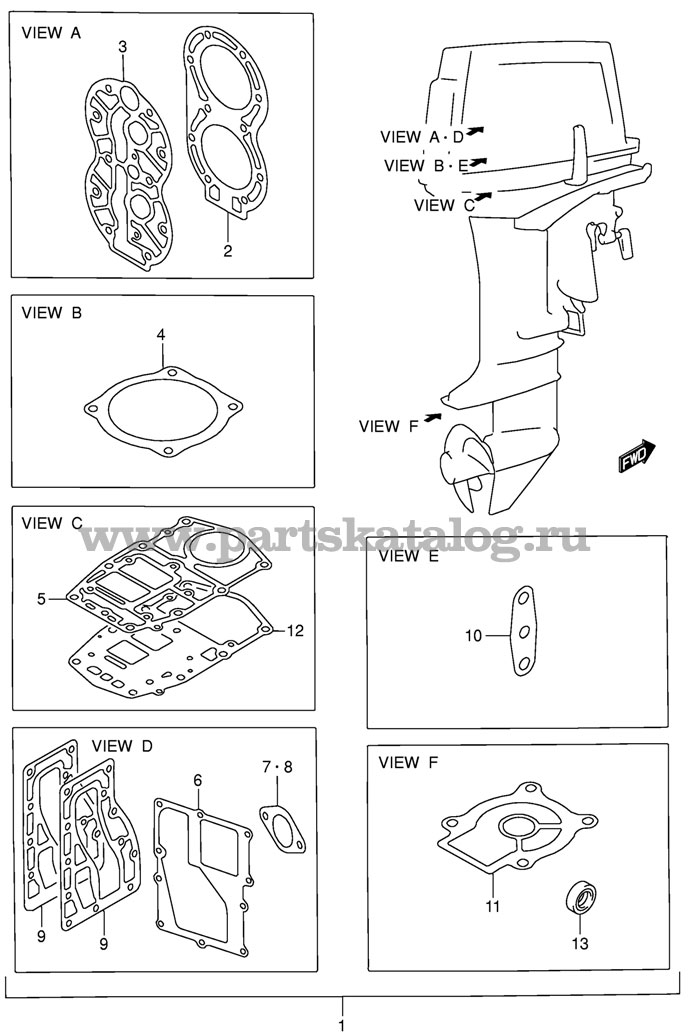 ��������� ��������� suzuki dt30 lk11 2011