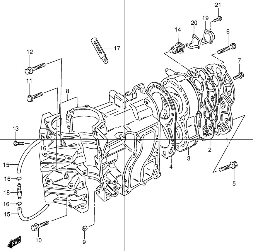 �������� ������� ����� �������� ��� suzuki dt30 lk11