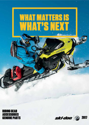каталог Ski-Doo 2017 - аксессуары на снегоходы