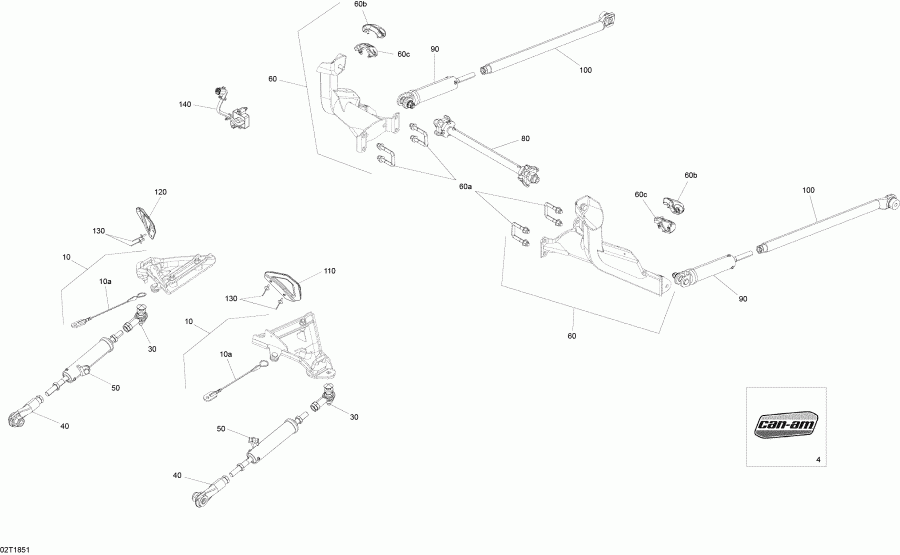  BRP  0Track Kit Rear - 