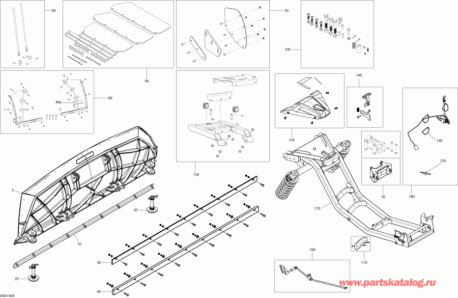 ������������ BRP 0Push Frame And Plow ������ - Push Frame And Plow