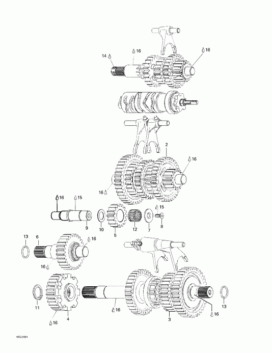    Traxter, 7417/7418, 2000 - Transmission