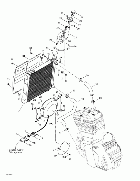���������� Bombardier DS 650, 7404, 2001 - ���������� System