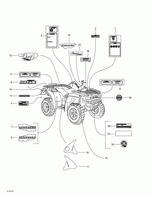 BRP Traxter Autoshift, 2001  - 