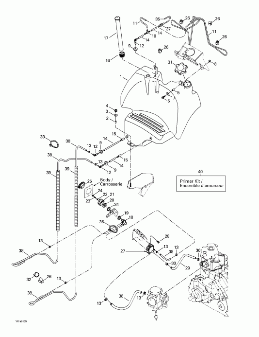  Bombardier - Fuel Tank