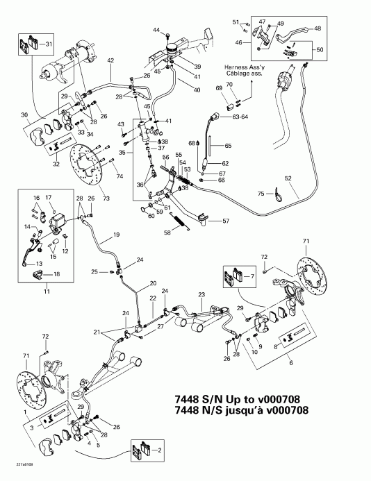 ATV - Hydraulic ������ (7448 Sn ���� To V000708)