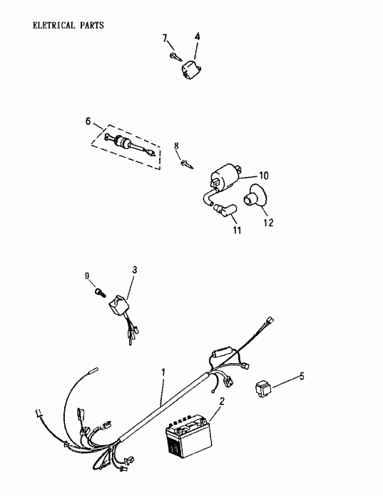  BRP Mini DS 90 2-strokes, 2002  -   170-24