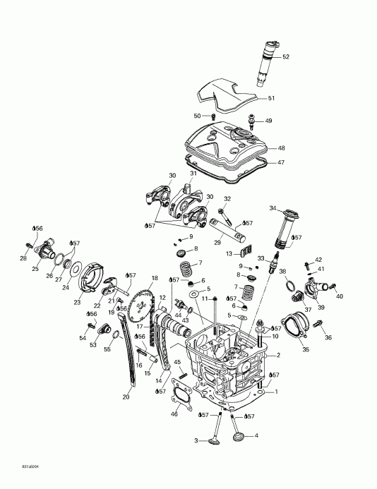    Quest, 2002 - Cylinder Head