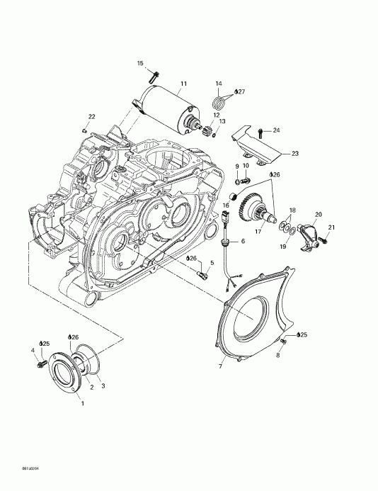 Bombardier - Electric Starter