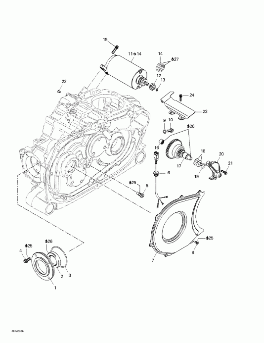 BRP  Quest, Blue/bleu, 2002 - Electric Starter