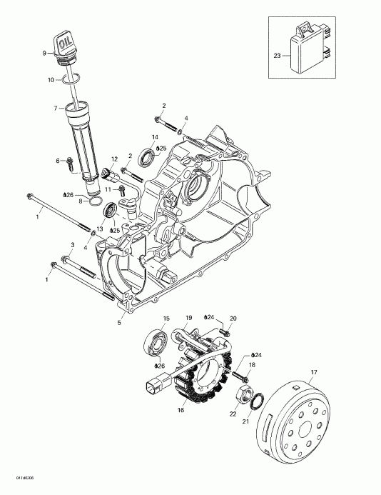 ���������� BRP ����������� Quest, Green/vert, 2002 - Magneto