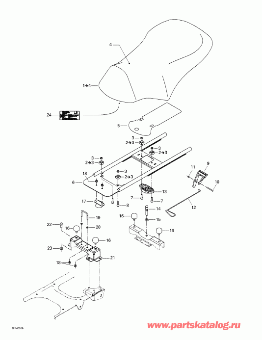 ATV BRP Quest, Green/vert, 2002 - 