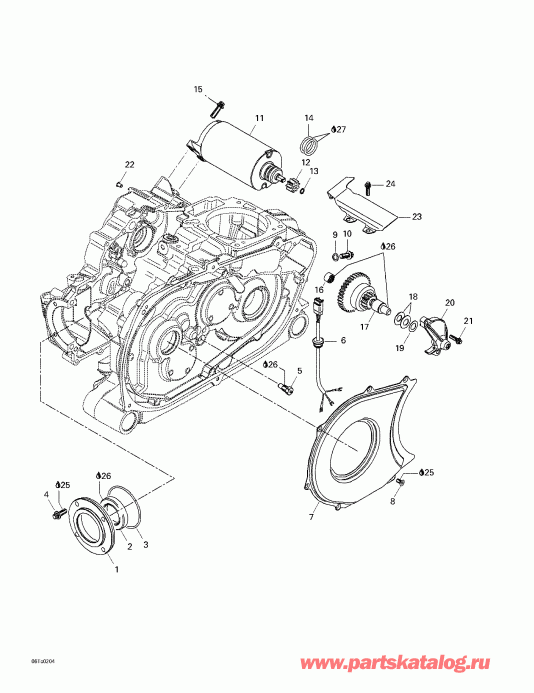 Quest XT, 2002 ������ - Electric Starter