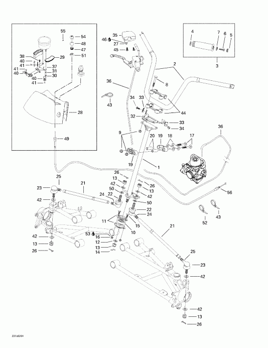   Quest XT, 2002 - Steering System