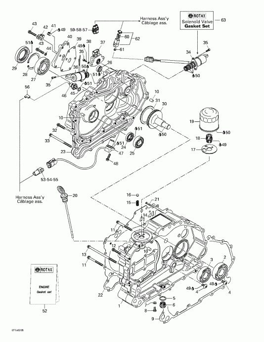  BRP - Clutch Housing And Cover