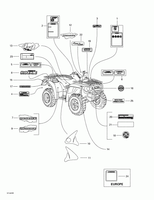   Traxter Autoshift, 2002  - Decals