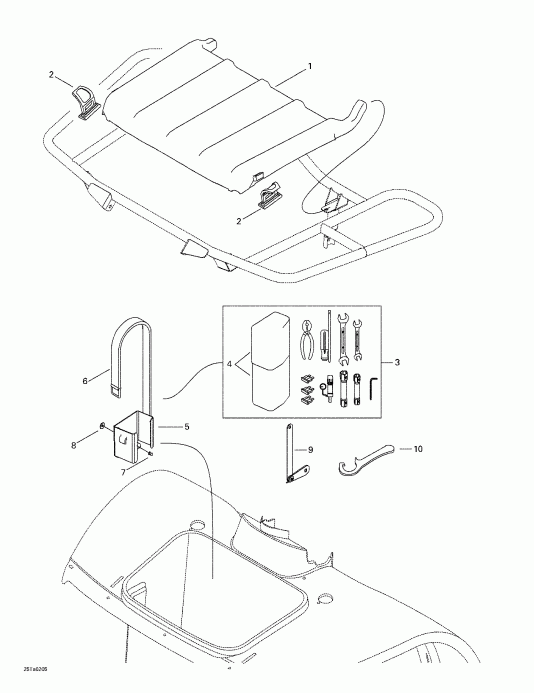   Traxter Autoshift, 2002 - Front Tray