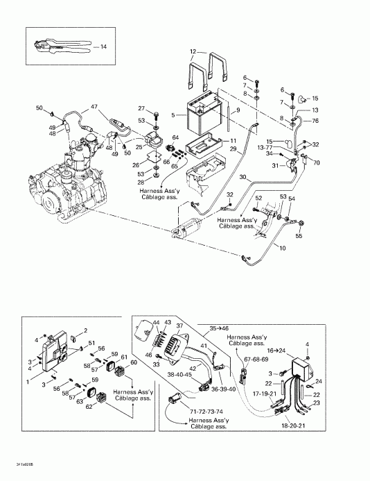   Traxter Autoshift, 2002 - Battery And Electrical Accessories