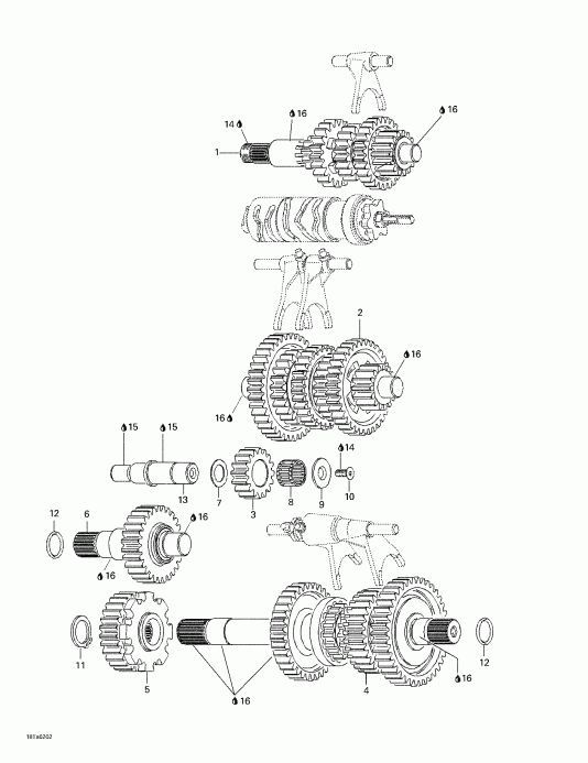 ������������ BRP Traxter XL, 7458, 2002 - �����������