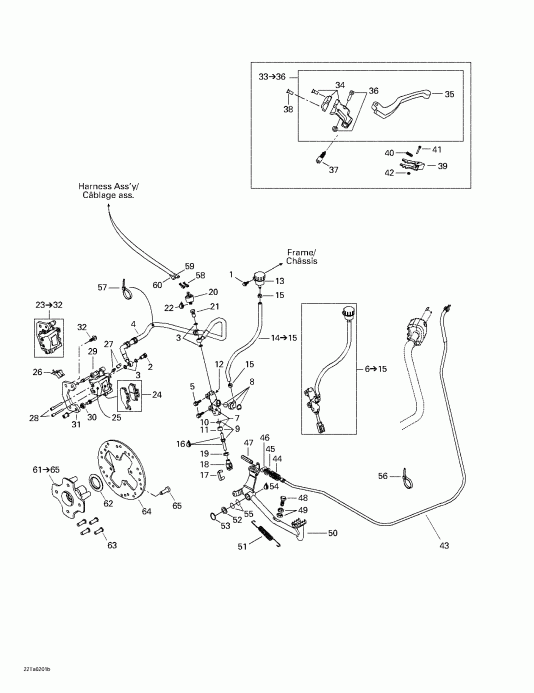    Traxter XT, 2002 - Hydraulic Rear Brake