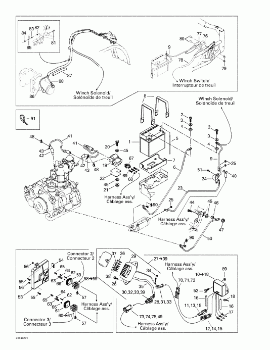 ATV  Traxter XT, 2002  - Battery And Electrical Accessories