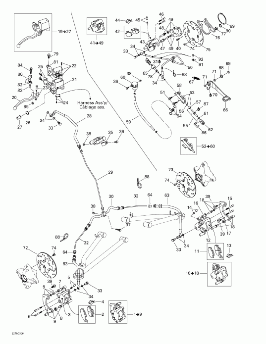 ATV BRP - Hydraulic Brake